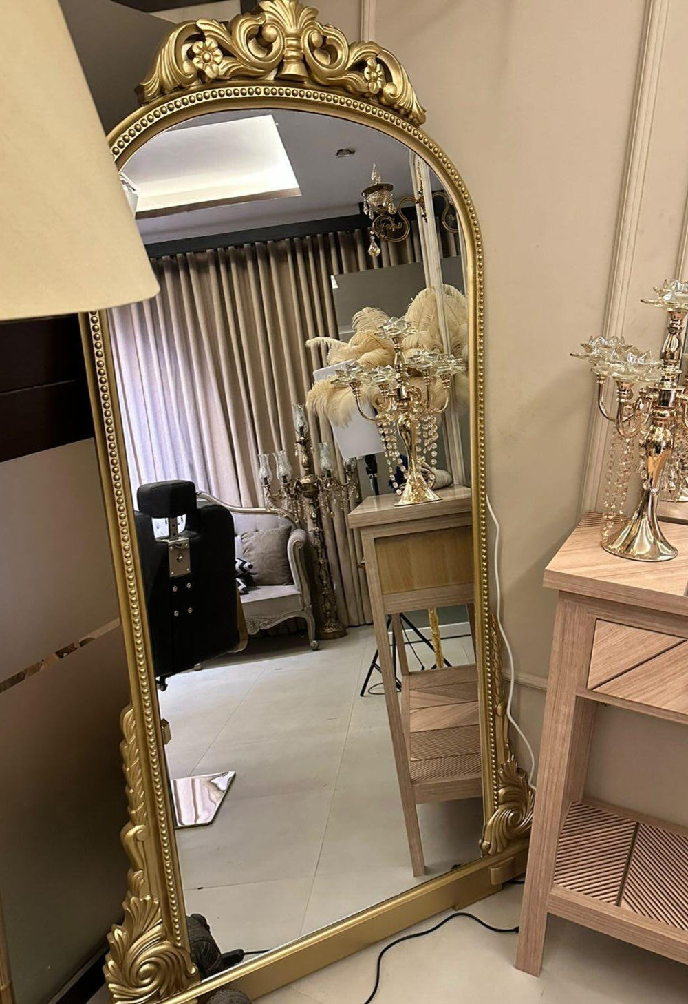 Antique mirror